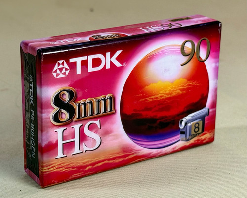 Tdk 8mm blank - tdk, 8
