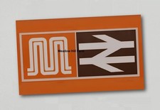 Sticker - BR Manchester Transport British Rail . Class 142 504 . DMU EMU