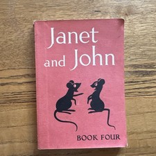 Janet and John Book Four Mabel O'Donnell Rona Munro 1960s paperback