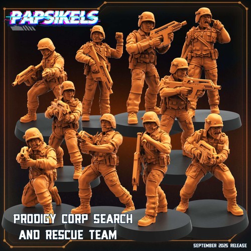 Sar team miniatures prodigy - team, miniatures: