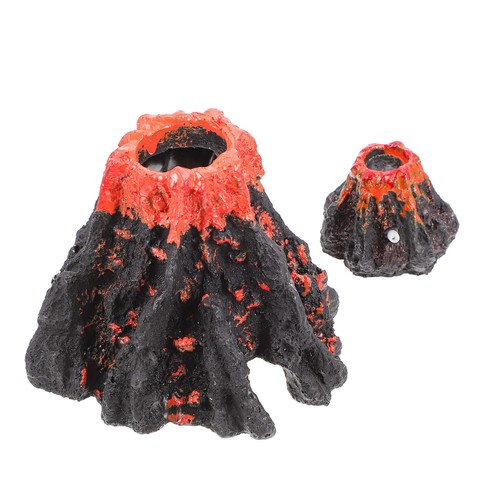 2pcs simulation volcano - 2pcs,