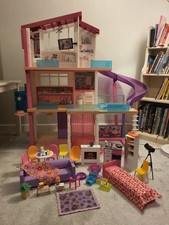 Barbie Dream House 2020.  XL 3 Floors. RARE. Fully Furnished bundle. EC