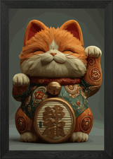 Maneki Neko Lucky Cat Figurine