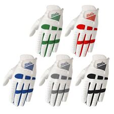 Pack of 5 SG Men golf gloves Cabretta leather palm and thumb