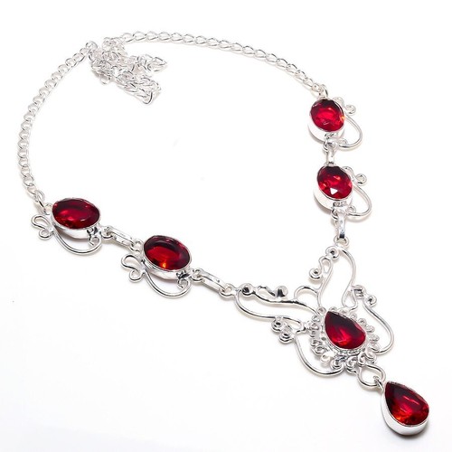 Red garnet gemstone - red,