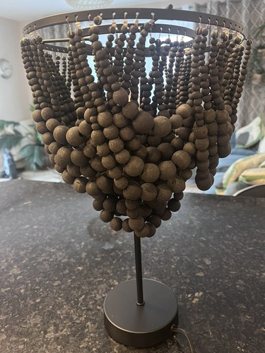 Miller wooden bead - wooden, lamp