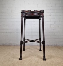 Mahogany chippendale lamp - chippendale,