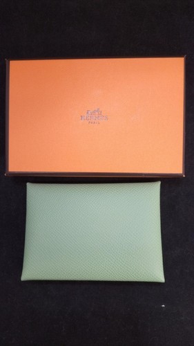 Hermes calvi duo card - card, case