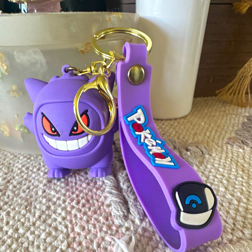 Pokémon gengar rubber keyring - pokémon,