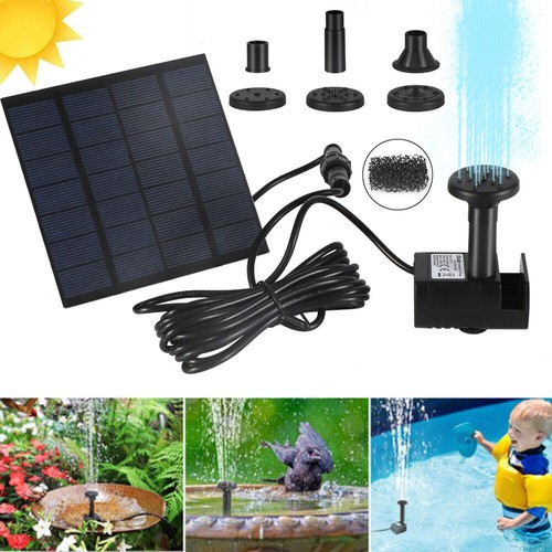 Solar powered water pump - powered,