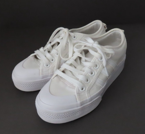 Adidas nizza platform white - platform,