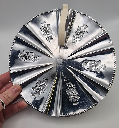 Scottish thistle silver chrome - thistle,