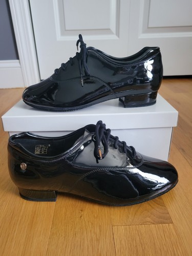 Mens ads ballroom shoes black - shoes-,
