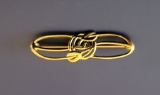 9ct Gold Brooch in Charles Rennie Mackintosh Style - Hallmarked  - Weight 2.8g