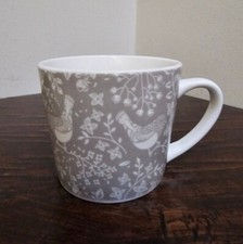 Jane Asher Mug Cup Birds Grey
