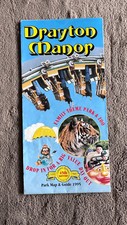 Drayton Manor 1995 / Park Map & Guide / MINT Condition