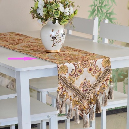 Ethnic jacquard tablecloth - ethnic,