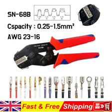 SN-68B Crimping Plier Crimper Tool 0.25-1.5mm² for Dupont,TE,JST,Molex Terminal