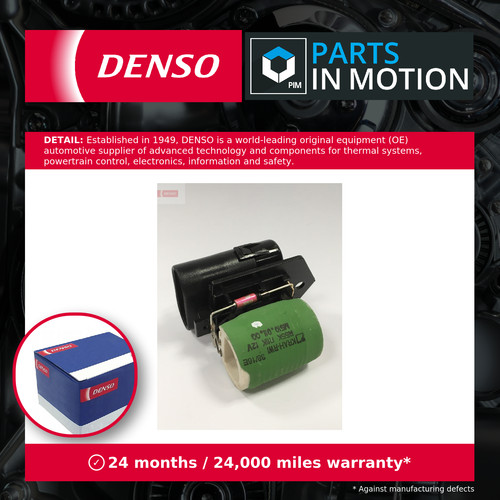 Heater blower resistor - resistor, fits