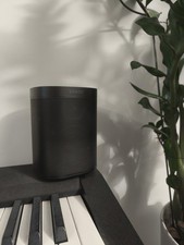 Black  Sonos One SL Speaker Black x2 (pair)