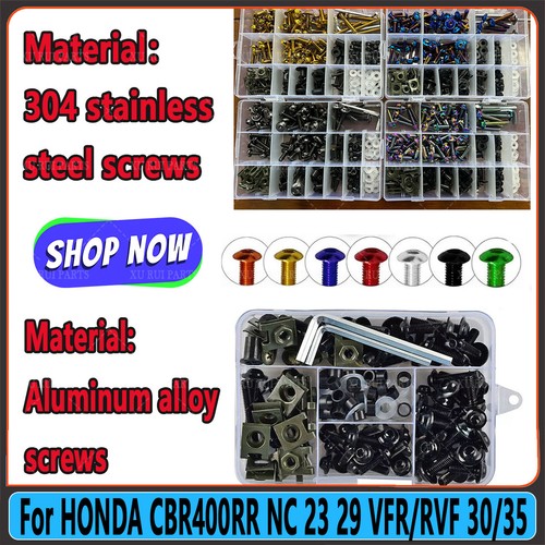 Complete fairing bolts - bolts, kit