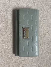 Paul Costello E Women's Leather Grey Purse Wallet  New Unused