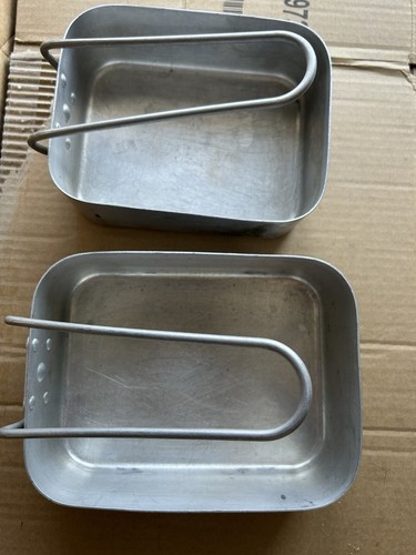 British army mess tins 1980 - army,