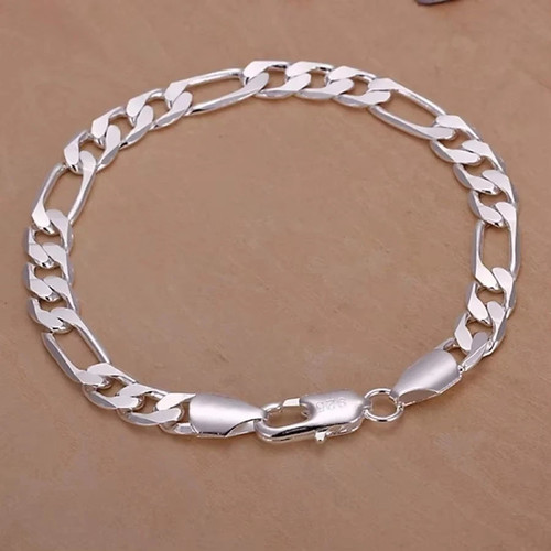 925 sterling silver figaro - 925,