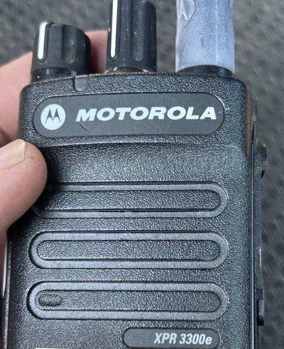 Motorolla xpr 3300e - motorolla,