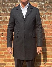 Men's Winter Wool Covert Coat