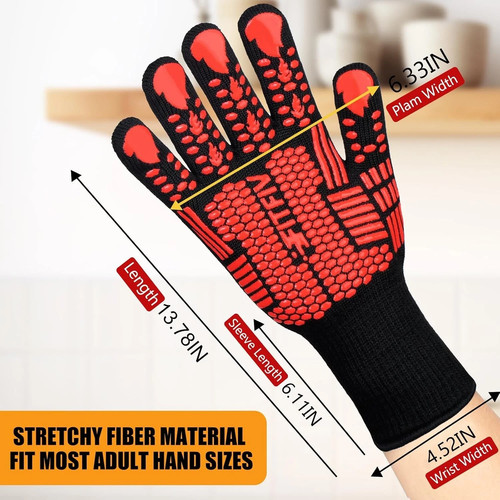 Bbq gloves 1472 extreme - bbq,