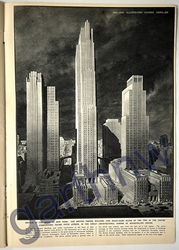 Rockefeller center 1933 - rockefeller,