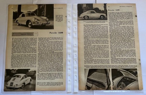 1958 porsche 1600 - porsche, from