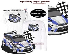 Ford Fiesta Rally Race Flags