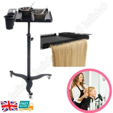 Hair Extension Colouring Salon Trolley Movable Wig Holder Tray Cart Trolley