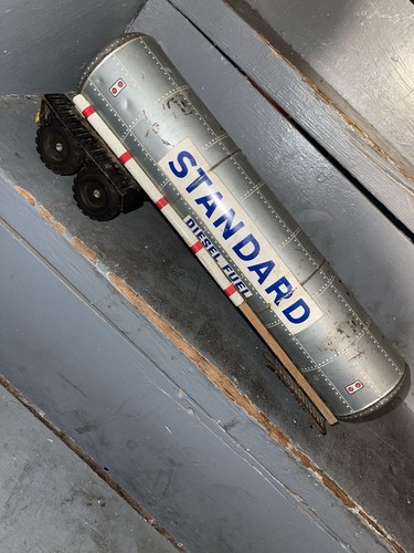 Vintage tin standard diesel - tin,