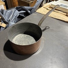 Antique Copper Pan Pot Wrought