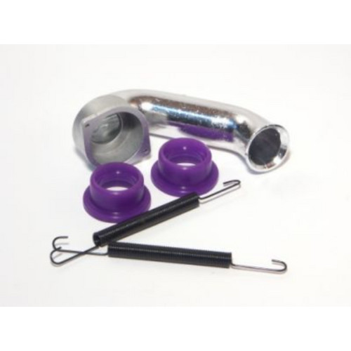 Hpi exhaust header rear - hpi, (rear
