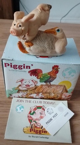 Piggin pig ornament - piggin', ornament/figurine