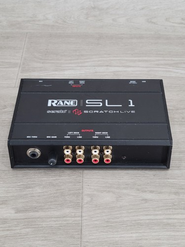 Rane serato scratch live - scratch, sl1