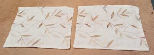 Pair beige gold - beige, covers