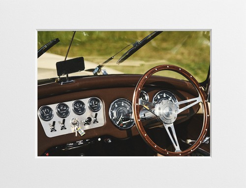 Daimler sp250 mounted wall art - mounted,