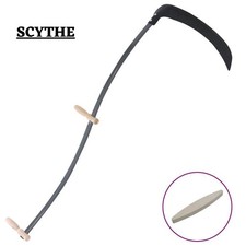Scythe with grinding stone - scythe,