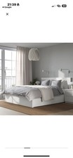 IKEA White Double Bed Fram