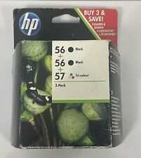 HP 56 Black x 2 + HP 57 Tri-