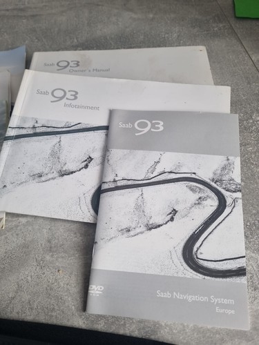 Saab owners manual - 93,