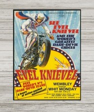 Vintage Evil Knievel Metal