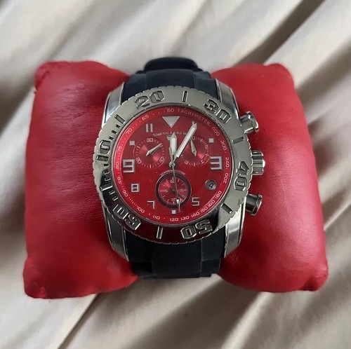 Swiss legend red - red, dial