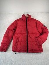 Zara Men Red Puffer Jacket