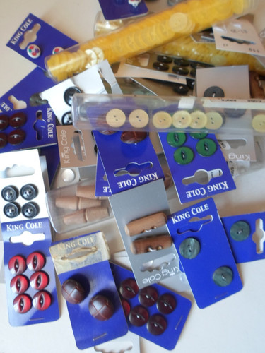 Sewing buttons various styles - sewing,